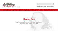 Desktop Screenshot of mr-radon.ca