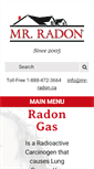 Mobile Screenshot of mr-radon.ca